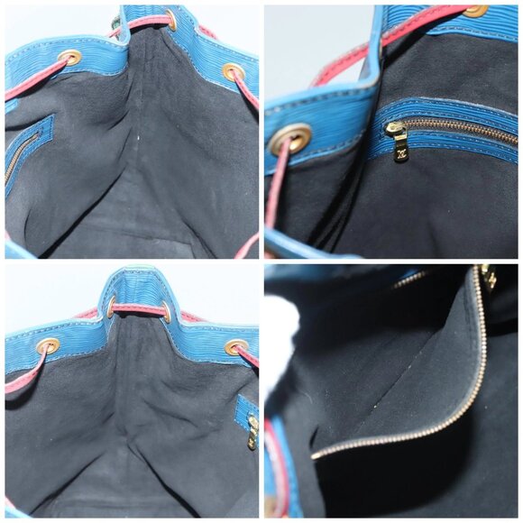 LOUIS VUITTON Epi Toriko Color Noe Bag Red Blue Green M44084 LV Auth - Picture 15 of 16